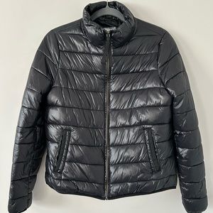 JCP Puffer Jacket Women’s Size Medium Blue Color